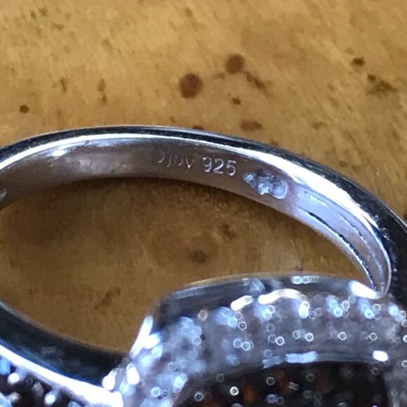 Natural Grandidierite Sterling Silver Ring Size 5 - Picture 4 of 9